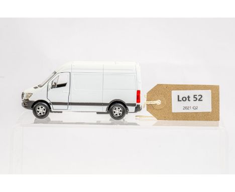 Manufacturer  - Welly | Description - Mercedes Benz Sprinter | Stock Code - 43730 | Notes - No Box| Scale - 1:50 | Certificat