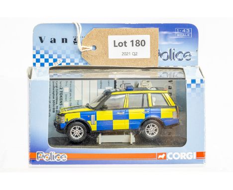 Manufacturer  - Vanguards | Description - Range Rover - Cambridgeshire Police | Stock Code - VA09609 | Notes - None| Scale - 