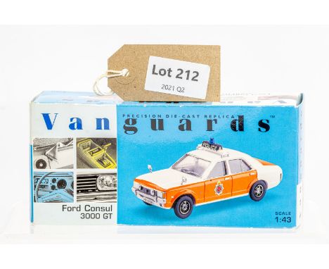 Manufacturer  - Vanguards | Description - Ford Consul 3000 GT - Lancashire Constabulary | Stock Code - VA55000 | Notes - None