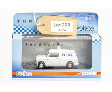 Manufacturer  - Vanguards | Description - Morris Mini Van - Ayrshire Constabulary | Stock Code - VA01419 | Notes - None| Scal