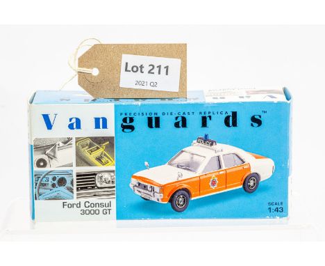 Manufacturer  - Vanguards | Description - Ford Consul 3000 GT - Lancashire Constabulary | Stock Code - VA55000 | Notes - None