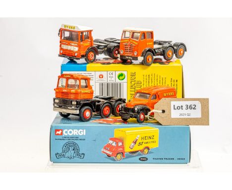 Manufacturer  - Corgi | Description - 4 Wynns Transport Models | Stock Code - N/A | Notes - Code 3| Scale - 1:50 | Certificat