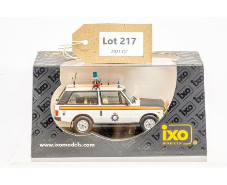 Manufacturer  - IXO | Description - Range Rover - Manchester Police | Stock Code - CLC042 | Notes - None| Scale - 1:43 | Cert