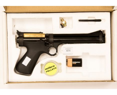 Harper Wolf .22 Pcp Air Pistol. Rare 1990's , one of less than 400 made by Harper Classic Airguns. Fill adapter , pellet seat