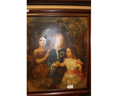 Victorian portrait of children 