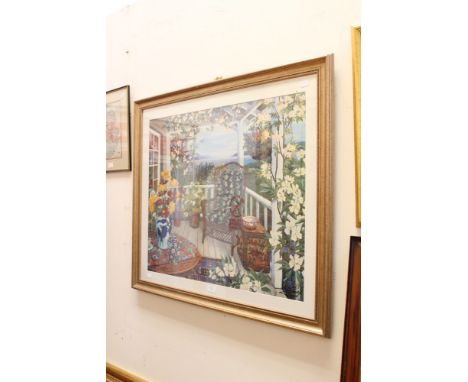 John Powell signed print, Limited Edition numbered 466/540, framed and glazed
