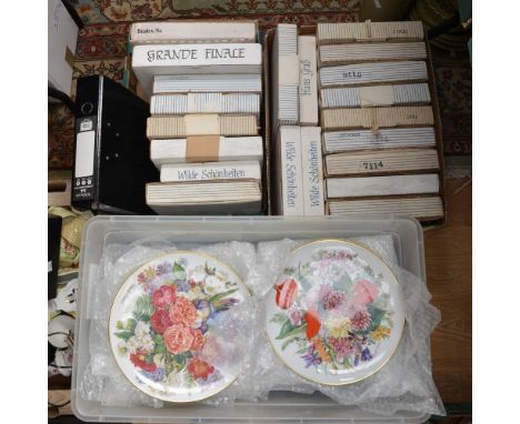 Approximately seventy collectors plates, some with certificates, some boxed (five boxes) 
