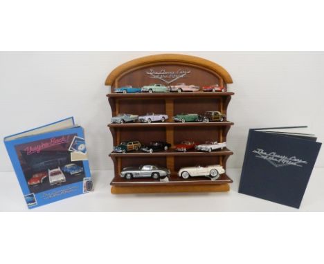 Set of 'The Classic Cars of the Fifties' Franklin Mint model cars, 1.43 scale, made in Hong Kong, c. 1980s, to include a 1953