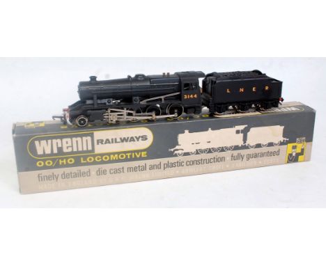 A Wrenn Railways W2240 class 8F engine and tender LNER black No. 3144 (G-BG)