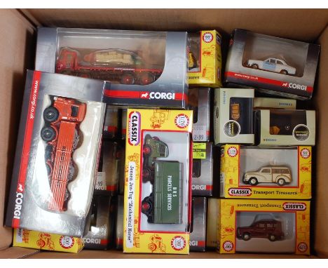 30 diecast vehicles by Corgi, Classix, Oxford and others (NMN-BMNM)