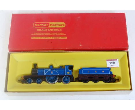 A Hornby R553 blue Caledonian single engine and tender (G-BG)