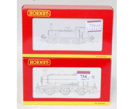 Hornby R2274 BR class J52 tank engine (M-BM) and R2406 Terrier tank engine 'Brighton Works' (M-BM)