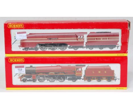 A Hornby R2313 super detail Princess class engine and tender 'Princess Louise', with instructions (NM-BNM), together with R22