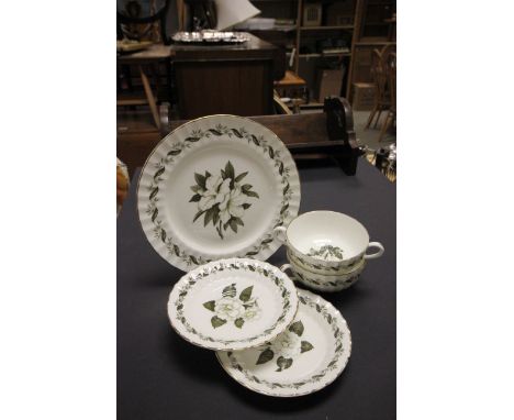 Royal Worcester "Engadine" part dinner service