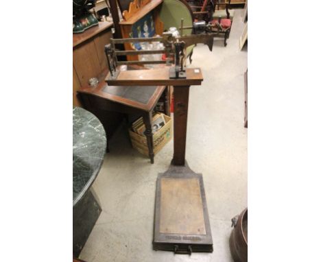 19th century American ' Buffalo Scale Co ' Parcel or Personal Scales patented in 1874