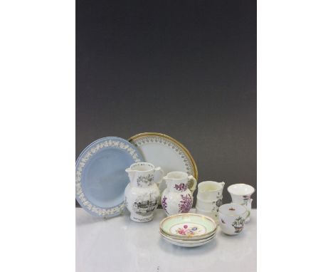 Box of mixed ceramics to include Royal Worcester
