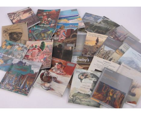 Quantity of Art Auction Catalogues.
