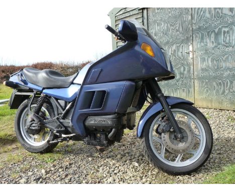 1992 BMW K100  Registration number J855 NNR Frame number 0193216 Engine number 42912013 87,358 recorded miles Will need re-co