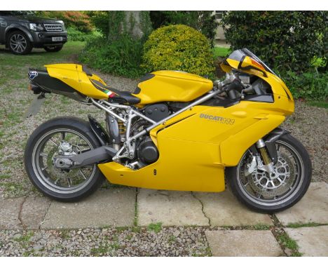 2003 Ducati 999 Monoposto Special Order  Registration number WD52 GGA Frame number ZDM1UBST 83B 005810 Engine number ZDM1UBST