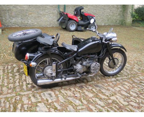 2004 Cossack KZ750 motorcycle and sidecar Registration number HF04 BUH Frame number KZ750 E008157 Engine number KZ750 EE01815