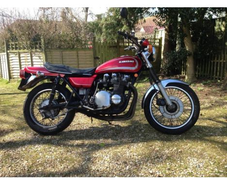 1976 Kawasaki Z900Frame number Z1F 116638Engine number Z1E 119154Registration ORC 581PThe present engine was fitted at 20,000