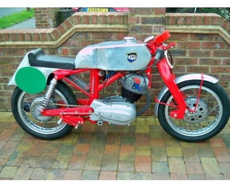 1958 NSU Max Race bikeFrame number N/AEngine number 3235050Very well English built frame made in the early 1960?sMade along t