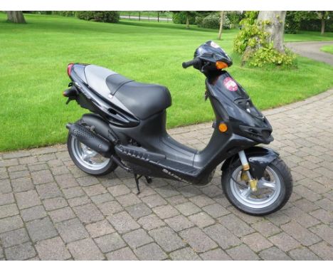 Being sold without reserve1997 Suzuki AY50 Katana scooterUnregisteredEngine number A181 103331215 recorded milesPrototype 50c