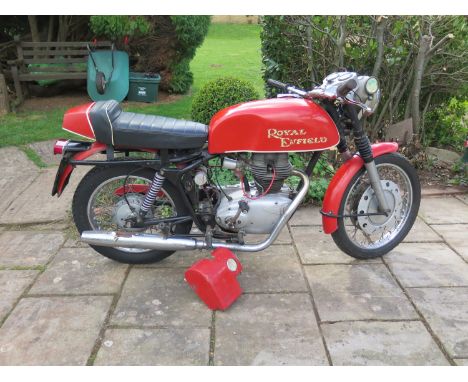  1965 Royal Enfield Continental GT Registration number GFK 387CFrame number 70052 Engine number GT1573910,408 recorded miles