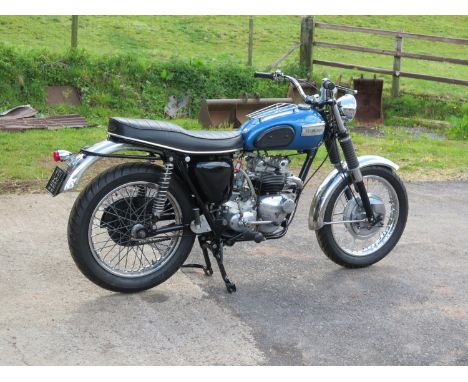 1960 Triumph T100Registration number YSY 991Frame number H17280Engine number H14884Last used 2018 and running wellExtensive r