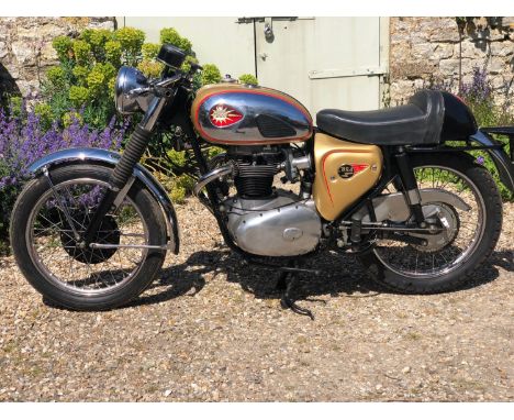  1965 BSA A65 Lightning Clubman ReplicaRegistration KBF 177CFrame number A50-9733CEngine number A65 DC 710123,285 recorded mi