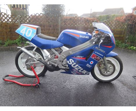 1988 Suzuki RGV 250 VJ21 Unregistered Nicely prepared as a track day or race bike  Engine rebuilt with new crankshaft and pis