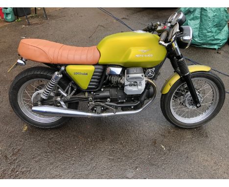 2011 Moto Guzzi V7 Café Racer Classic Registration number WF11 KYV Frame number 2GYLWA 006AM 111824 Engine number LMO22017 1,