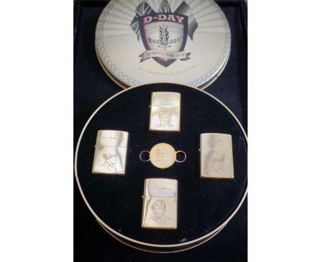 Limited edition Zippo lighter D-Day Normandy 50 years 1944-1994 in presentation box 