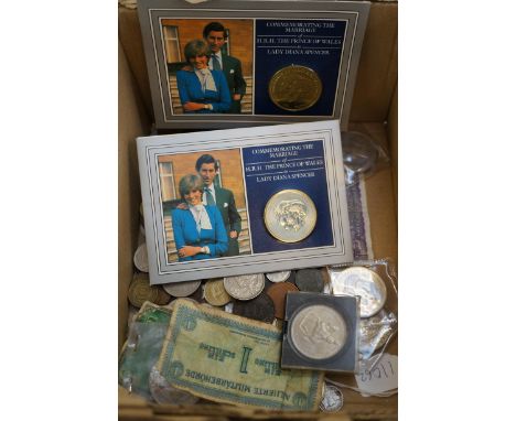 Vintage coin collection to include commemorative coin 