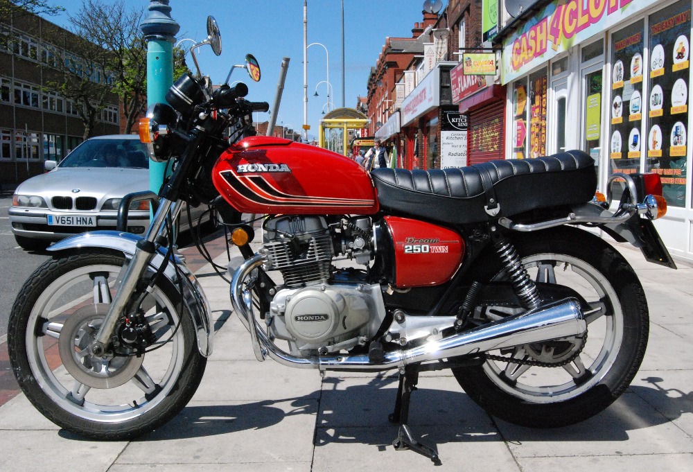 Honda cb250t характеристики