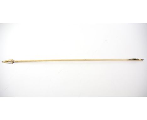 Doctor Who - Original arrow from Nemesis (1988), 81cm.