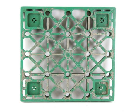Aliens (1986) - Sulaco floor tile from the film starring Sigourney Weaver. The tile is moulded plastic and measures 42cm squa