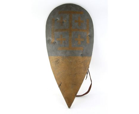 Kingdom of Heaven (2005) A prop shield used by soldiers of Jerusalem in the Ridley Scott epic movie starring Orlando Bloom. U