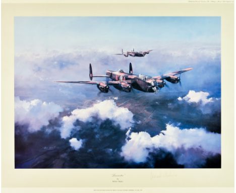 Robert Taylor (1946) - Two first edition lithographs - "Spitfire" signed by Group Captain Sir Douglas Bader, CBE, DSO, DFC an