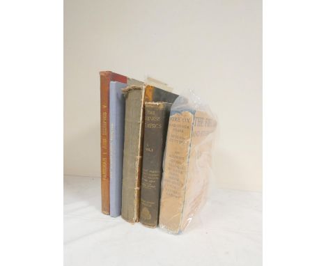 FLINDERS PETRIE W. M.&nbsp;&nbsp;Tarkhan 1 &amp; Memphis V. Illus. Quarto. Cloth backed prntd. brds., some wear &amp; rubbing