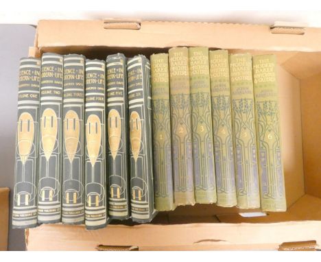 GRESHAM (Pubs).&nbsp;&nbsp;Science In Modern Life &amp; Modern Baker, Confectioner &amp; Caterer. 2 six vol. sets. In Art Nou