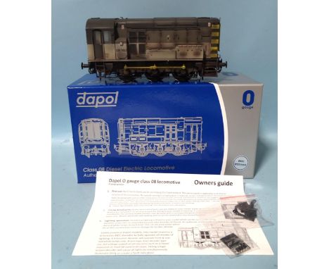 Dapol, O gauge, 7D-008-0150 Class 08 Diesel Electric Locomotive RN08740, (boxed).