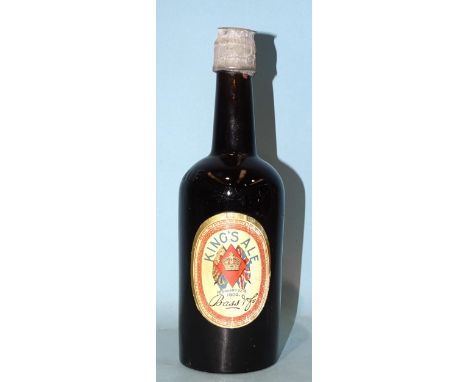 Bass &amp; Co, King's Ale 1902, one bottle, with original lead seal, label and seal in good condition for age, level mid-shou