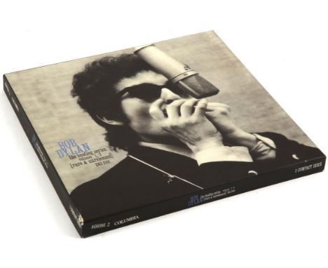 Bob Dylan Box Set - the bootleg series (official release)  volumes 1-3 rare & unreleased 1961-1991, 3 cds and booklet. Condit