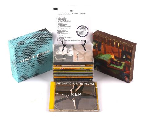 REM CDs - to include, The Best Of REM In Time 1988-2003 box set, Fables Of The Reconstruction box set, eight CD albums includ