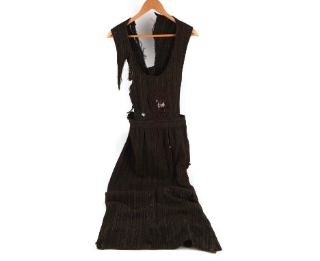 Underworld Evolution (2006) Costume -Costume item from Underworld: Evolution, to include; Peasants bloody dress apron: A wool