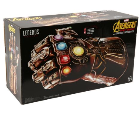 Marvel Legends Series  Infinity Gauntlet 1:1 scale replica of the Infinity stone gauntlet used by Thanos. Electronic features