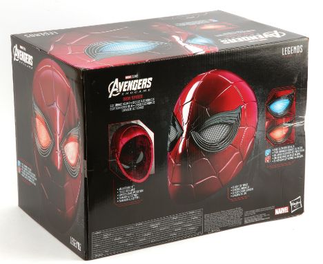 Marvel Legends Series - Iron Spider Electronic Helmet Spiderman's upgraded suit, Iron Spider from Avengers Endgame. Electroni