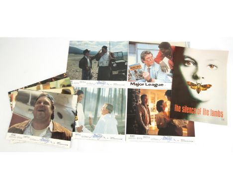 Amended Description: Lobby Card Collection: Various (1980) Collection of 8 lobby cards (10x8) from the 1989 film, 'Major Leag