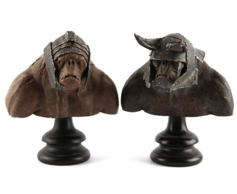 Collection of 4 The Lord Of The Rings: The Return Of The King (2008) Resin Bust collection To include: Siege Tower Troll no.1